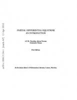Partial differential equations.. an introduction
 9789699236076