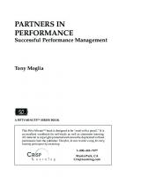 Partners in Performance : Successful Performance Management
 9781560524465