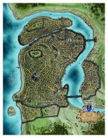 Pathfinder Chronicles: Curse of the Crimson Throne: Map of Korvosa