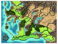 Pathfinder Chronicles: Curse of the Crimson Throne: Map of Varisia