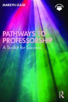 Pathways to Professorship: A Toolkit for Success
 1032108916, 9781032108919