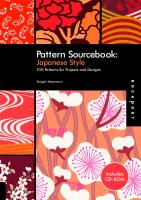 Pattern Sourcebook: Japanese Style: 250 Patterns for Projects and Designs [Pap/Com ed.]
 1592534988, 9781592534982
