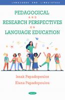 Pedagogical and Research Perspectives on Language Education
 9798886978414
