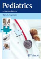 Pediatrics: A Case-Based Review [1st ed.]
 9783132053717