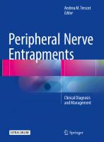 Peripheral Nerve Entrapments: Clinical Diagnosis and Management
 9783319274829, 9783319274805, 3319274805
