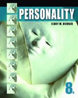 Personality [8th ed]
 9780495813965, 0495813966