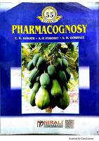 Pharmacognosy [Fifty-fourth edition.]
 9788185790091, 8185790094, 9788196396152, 8196396155