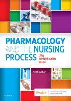 Pharmacology and the Nursing Process [9 ed.]
