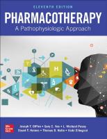 Pharmacotherapy: A Pathophysiologic Approach [11 ed.]
 9781260116823, 1260116824, 9781260116816, 1260116816