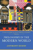 Philosophy in the Modern World [1st pbk. ed]
 9780198752790, 0198752792, 9780199546374, 0199546371