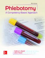 Phlebotomy: A Competency-Based Approach [5 ed.]
 1259608565, 9781259608568