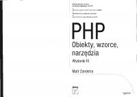 PHP. Obiekty, wzorce, narzędzia [3 ed.]