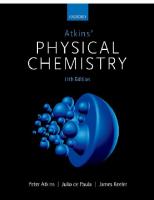 Physical Chemistry [11th Ed.]