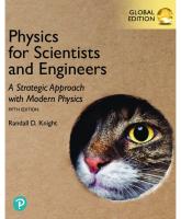 Physics for Scientists and Engineers: A Strategic Approach with Modern Physics [5 ed.]
 9780136956297, 1292438223, 9781292438221, 9781292438269, 9780805387025