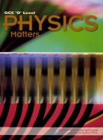 Physics Matters [3 ed.]
 9810194994, 9789810194994
