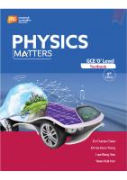 Physics Matters GCE 'O' Level Textbook [5 ed.]
 9789814987974