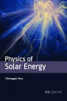 Physics of Solar Energy
 1774072815, 9781774072813