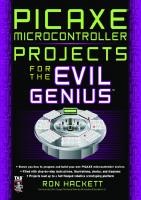 PICAXE Microcontroller Projects for the Evil Genius [1 ed.]
 0071703268, 9780071703260