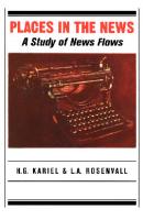 Places in the News: A Study of News Flows
 9780773582750