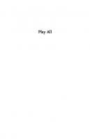 Play All: A Bingewatcher's Notebook
 9780300224573