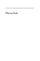 Playing Gods: Ovid's Metamorphoses and the Politics of Fiction [Course Book ed.]
 9781400836543