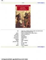 Plutarch: Greek Lives: A Selection of Nine Greek Lives
 0192825011, 9780192825018
