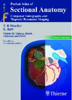 Pocket atlas of sectional anatomy : computed tomography and magnetic resonance imaging [Volume II. Thorax, heart, abdomen, and pelvis, 3 ed.]
 9783131256034, 3131256036