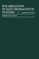 Polarization in Electromagnetic Systems [2 ed.]
 1630811076, 9781630811075