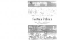 Política pública: seus ciclos e subsistemas: uma abordagem integradora