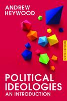 Political ideologies : an introduction [Sixth edition.]
 9781137606013, 1137606010, 9781137606020, 1137606029