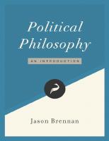 Political philosophy: an introduction
 9781944424060, 1944424067