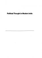 Political thought in modern India