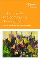 Politics, Power and Community Development
 9781447317388