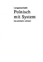 Polnisch mit System - Das Praktische Lehrbuch
 346880492X,  9783468803932