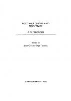 Post-war Cinema and Modernity: A Film Reader
 9781474471473