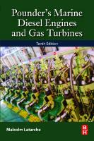 Pounder's Marine Diesel Engines and Gas Turbines: and Gas Turbines [10 ed.]
 0081027486, 9780081027486