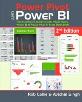 Power Pivot and Power BI the Excel user's guide to DAX Power Query, Power BI & Power Pivot in Excel 2010-2016 [2nd edition]
 9781615470396, 9781615471263, 161547126X, 9781615472260, 1615472266, 9781615473496, 1615473491
