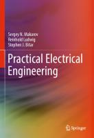 Practical Electrical Engineering [1st ed. 2016]
 9783319211725, 9783319211732, 3319211722, 3319211730
