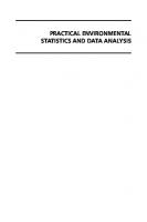 Practical Environmental Statistics and Data Analysis
 9781906799274, 9781906799045