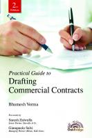 Practical Guide to Drafting Commercial Contracts, 2e [2 ed.]
 9789389176476