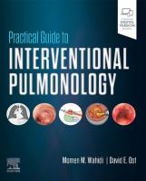 Practical Guide to Interventional Pulmonology [1 ed.]
 0323709540, 9780323709545