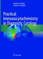 Practical Immunocytochemistry in Diagnostic Cytology [1st ed.]
 9783030466558, 9783030466565