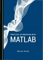 Practical Optimization with MATLAB
 9781527540989, 1527540987