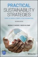 Practical Sustainability Strategies: How to Gain a Competitive Advantage [2 ed.]
 1119561043, 9781119561040