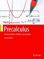 Precalculus: Practice Problems, Methods, and Solutions [2 ed.]
 303149363X, 9783031493638, 9783031493645, 9783031493669