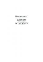 Presidential Elections in the South: Putting 2008 in Context
 9781626374775