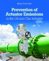 Prevention of Actuator Emissions in the Oil and Gas Industry [1 ed.]
 0323919286, 9780323919289