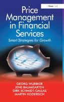 Price management in financial services : smart strategies for growth
 9781315246109, 1315246104, 9781351909037, 1351909037, 9781351909051, 1351909053
