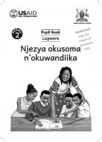 Primary 2 Pupil Book Lugwere. Njezya okusoma n’okuwandiika