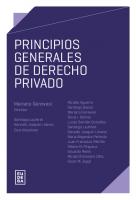 Principios Generales de Derecho Privado [1 ed.]
 9789502331348
